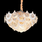 Люстра круглая с многослойными элементами в виде лепестков Embodiment варинант исполнения - 1 | Loft Concept в Костроме