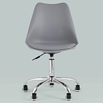 Офисный стул на металлическом основании EGGERY Grey пластик варинант исполнения - 3 | Loft Concept в Костроме