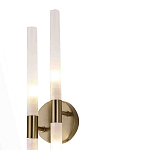 Бра с двумя цилиндрическими матовыми плафонами на круглом основании Delta Light варинант исполнения - 3 | Loft Concept в Костроме