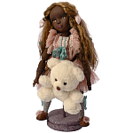 Авторская кукла Девочка с медвежонком варинант исполнения - 1 | Loft Concept в Костроме