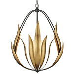 Люстра грушевидной формы с волнистыми листьями Foliage of Leaf Forms варинант исполнения - 2 | Loft Concept в Костроме