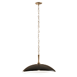 Подвесной светильник с широким куполообразным плафоном Kichler варинант исполнения - 2 | Loft Concept в Костроме