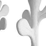 Люстра с белым каркасом и тканевыми абажурами Natural Stems варинант исполнения - 2 | Loft Concept в Костроме