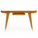 Дизайнерский рабочий стол из массива дерева Gio Ponti D.847.1 Writing Desk варинант исполнения - 3 | Loft Concept в Костроме