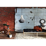 Люстра каплевидной формы украшенная круглыми бусинами Gradient Chandelier Black White варинант исполнения - 1 | Loft Concept в Костроме