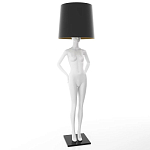Лампа MANNEQUIN LAMP с абажуром созерцание силуэта варинант исполнения - 1 | Loft Concept в Костроме