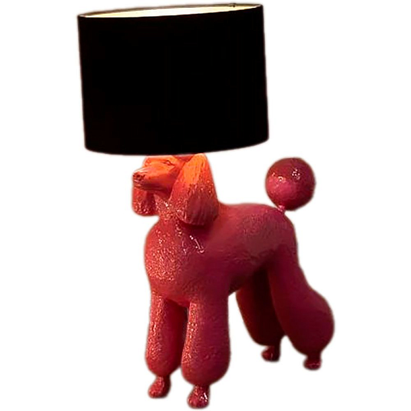 Лампа COLLECTION OF DOGS с абажуром Пудель Белый Черный Красный Золотой Серебряный Лампа COLLECTION OF DOGS с абажуром Пудель Белый Черный Красный Золотой Серебряный в Костроме | Loft Concept