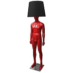 Лампа MALE MANNEQUIN LAMP с абажуром открытый позинг варинант исполнения - 2 | Loft Concept в Костроме