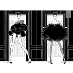 Megan Hess. Elegance варинант исполнения - 5 | Loft Concept в Костроме