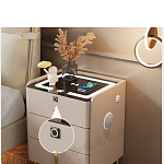 Умная прикроватная тумбочка c зарядкой для телефона Smart Furniture варинант исполнения - 4 | Loft Concept в Костроме