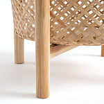 Кашпо на ножках из бамбука Bamboo Decor варинант исполнения - 6 | Loft Concept в Костроме