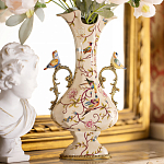 Ваза из фарфора с бронзовыми вставками Eden Garden варинант исполнения - 8 | Loft Concept в Костроме