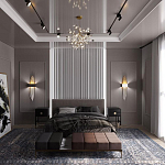 Гипсовая 3D панель M-48 варинант исполнения - 4 | Loft Concept в Костроме