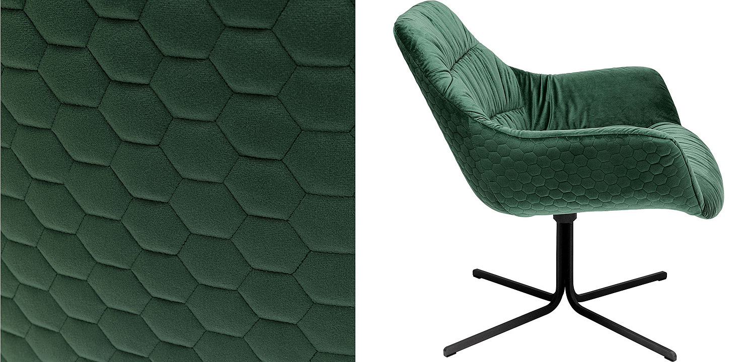 Кресло вращающееся Green Honeycomb - Loft-Concept в Костроме