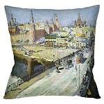 Подушка декоративная Москворецкий мост Impressionism in Art варинант исполнения - 1 | Loft Concept в Костроме