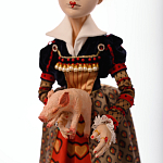 Авторская кукла Красная Королева Iracebeth of Crims варинант исполнения - 4 | Loft Concept в Костроме