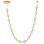 Люстра подвесная с шарообразными плафонами Crystal Globule варинант исполнения - 11 | Loft Concept в Костроме