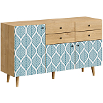 Буфет с принтом на дверцах Elise Cupboard варинант исполнения - 7 | Loft Concept в Костроме