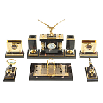 Настольный письменный набор из яшмы и долерита в подарочной упаковке Manager Organizer варинант исполнения - 1 | Loft Concept в Костроме