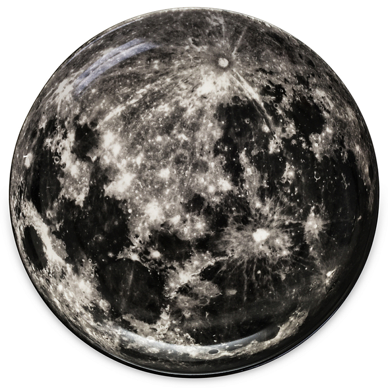 Блюдо Seletti Moon Черный Блюдо Seletti Moon Черный в Костроме | Loft Concept