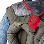 Кукла из джинсовой одежды и армейских палаток Rusalka Jeans&Tents варинант исполнения - 3 | Loft Concept в Костроме