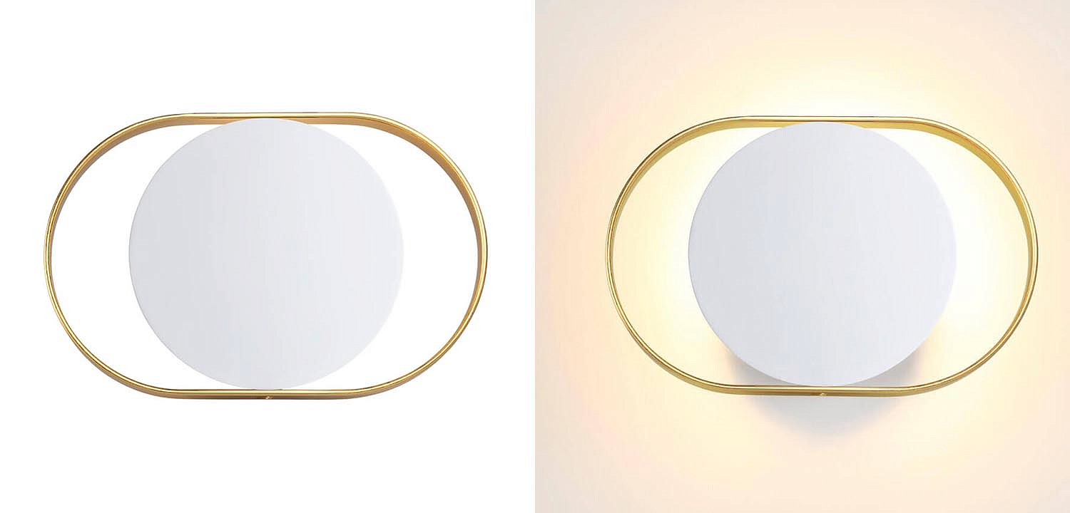 Бра Globo Ocular Sconce Oval White Бра Globo Ocular Sconce Oval White - Loft-Concept в Костроме