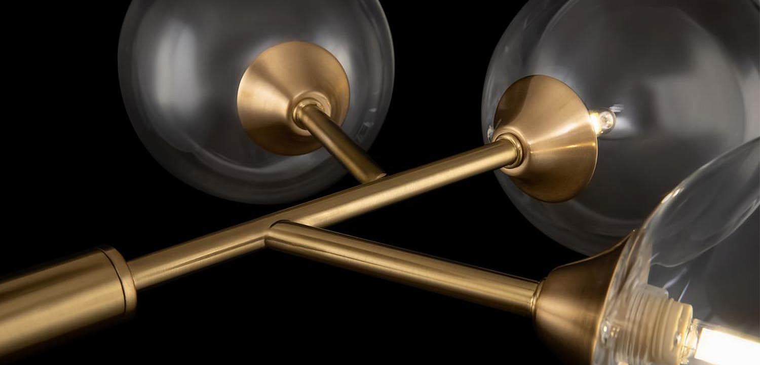 Потолочная люстра Gallotti & Radice Bronze 6 Потолочная люстра Gallotti & Radice Bronze 6 - Loft-Concept в Костроме