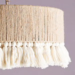 Люстра круглая плетеная с кисточками Solar Glow варинант исполнения - 7 | Loft Concept в Костроме