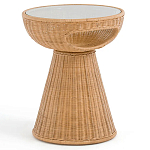 Приставной стол из ротанга Rattany варинант исполнения - 1 | Loft Concept в Костроме