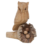 Статуэтка из дерева сова Animals of the World варинант исполнения - 3 | Loft Concept в Костроме