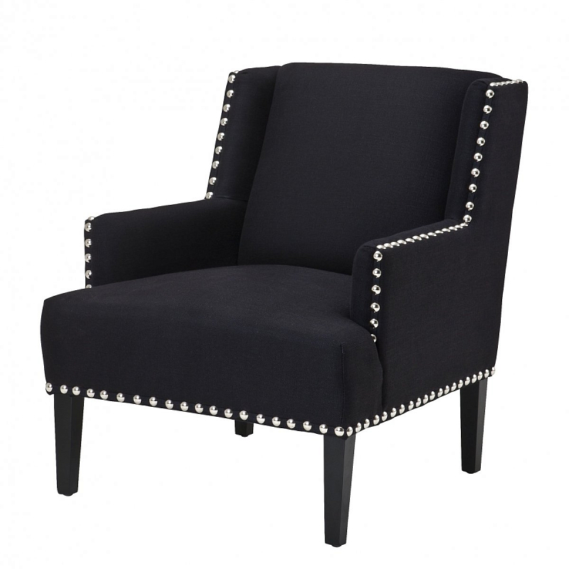 Кресло Eichholtz Chair Randall Черный Кресло Eichholtz Chair Randall Черный в Костроме | Loft Concept