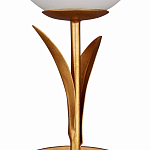 Бра с золотым каркасом в виде стебля с листьями Inspired by Nature варинант исполнения - 1 | Loft Concept в Костроме