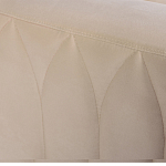 Кресло велюровое бежевое Cubic Silhouette варинант исполнения - 5 | Loft Concept в Костроме