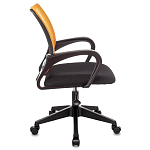 Офисное кресло с основанием из черного пластика Desk chairs Orange варинант исполнения - 3 | Loft Concept в Костроме