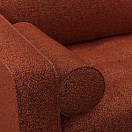 Мебельная ткань Шенилл терракотовый цвет 138 см T4-44 варинант исполнения - 6 | Loft Concept в Костроме