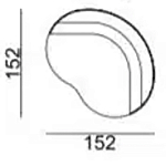 Кушетка Calypso варинант исполнения - 6 | Loft Concept в Костроме