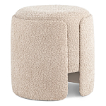 Пуфик Бежевое Букле Poof Alice Beige Boucle  варинант исполнения - 1 | Loft Concept в Костроме