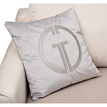 Диван двухместный раскладной светло-серый с кантом Pride варинант исполнения - 4 | Loft Concept в Костроме