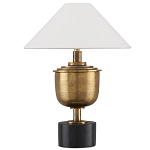 Настольная лампа с конусовидным тканевым абажуром Striving for Excellence варинант исполнения - 2 | Loft Concept в Костроме