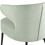 Современное мягкое кресло на металлических ножках Rakush Pistachio варинант исполнения - 7 | Loft Concept в Костроме