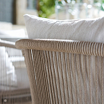 Кресло уличное Bonnie Beige Chair варинант исполнения - 9 | Loft Concept в Костроме