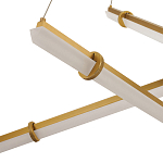 Светодиодная люстра Trumpet Tube Brass 107 варинант исполнения - 3 | Loft Concept в Костроме