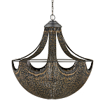 Люстра в форме колокола с декором из тонких железных нитей Jagged Pattern варинант исполнения - 4 | Loft Concept в Костроме