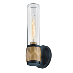 Бра для ванных комнат с прозрачным стеклянным плафоном в форме цилиндра Hinkley варинант исполнения - 12 | Loft Concept в Костроме