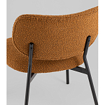 Кресло лаунж Jamie букле горчичный варинант исполнения - 3 | Loft Concept в Костроме