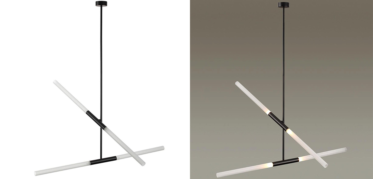 Светильник Black Delta Light 4 lamp Светильник Black Delta Light 4 lamp - Loft-Concept в Костроме