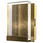 Настенный геометрический светильник со стеклом Rectangle Geometry Glass Wall Lamp варинант исполнения - 1 | Loft Concept в Костроме