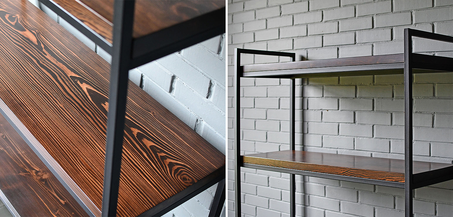 Стеллаж Alton Industrial Metal Rust Rack Стеллаж Alton Industrial Metal Rust Rack - Loft-Concept в Костроме