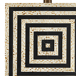 Настольная лампа с квадратным основанием и прямоугольным абажуром Neat Lines варинант исполнения - 1 | Loft Concept в Костроме