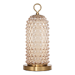 Настольная лампа с факутрным стеклянным плафоном Sonora варинант исполнения - 2 | Loft Concept в Костроме